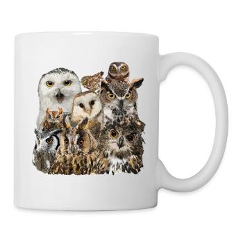 Owls - Mug - white - Right