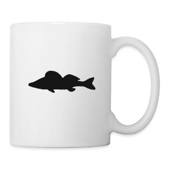 Fish Marine animal Fish Shark Marine animals Dolphin - Mug - white - Right