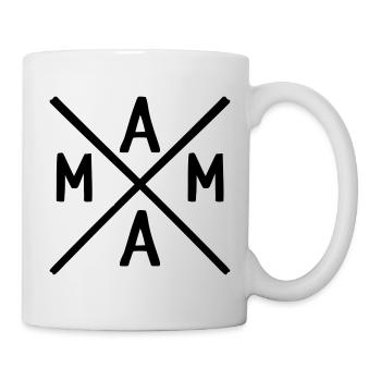 Mama - Tasse - Weiß - Rechts