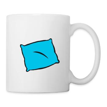 Oreillers Idées cadeaux dormir cadeau - Mug blanc - blanc - Droite