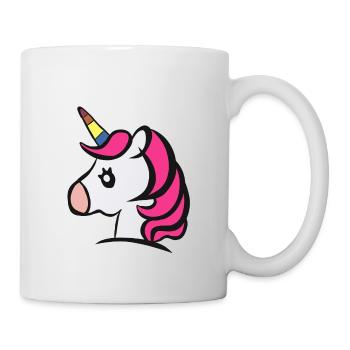 mignon cadeau de licorne licorne bébé licornes enfant - Mug blanc - blanc - Droite