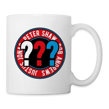 Die Drei ??? Kids Logo Outline - Tasse - Weiß - Rechts