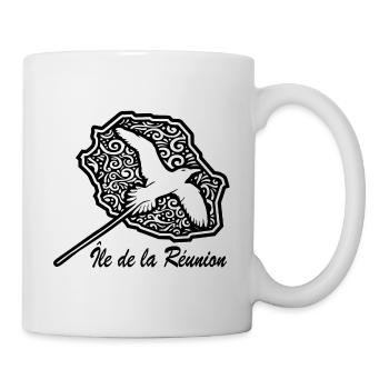 PAILLE EN QUEUE ÎLE DE LA REUNION - Mug blanc - blanc - Droite