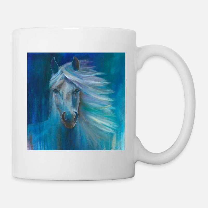 Aragon, pferd, paard, horse, Caballo, cheval - Tasse - Weiß