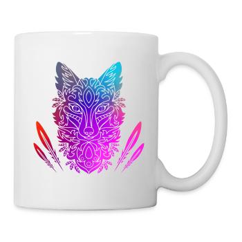 Fuchs - Tasse - Weiß - Rechts
