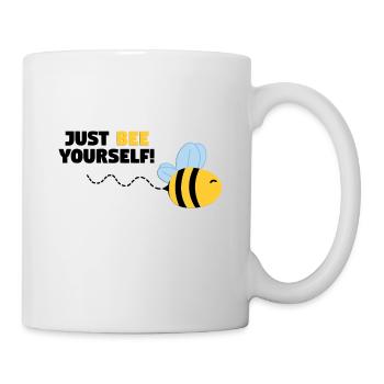 Abeille toi-même - Mug blanc - blanc - Droite
