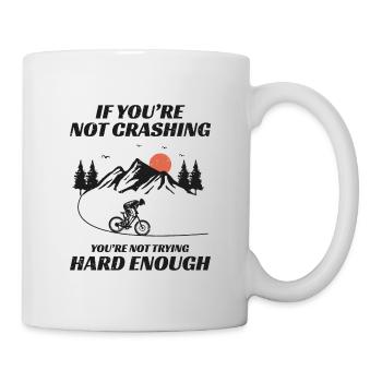Mountain biking bicycle off-road Bike MTB Gift - Mug - white - Right