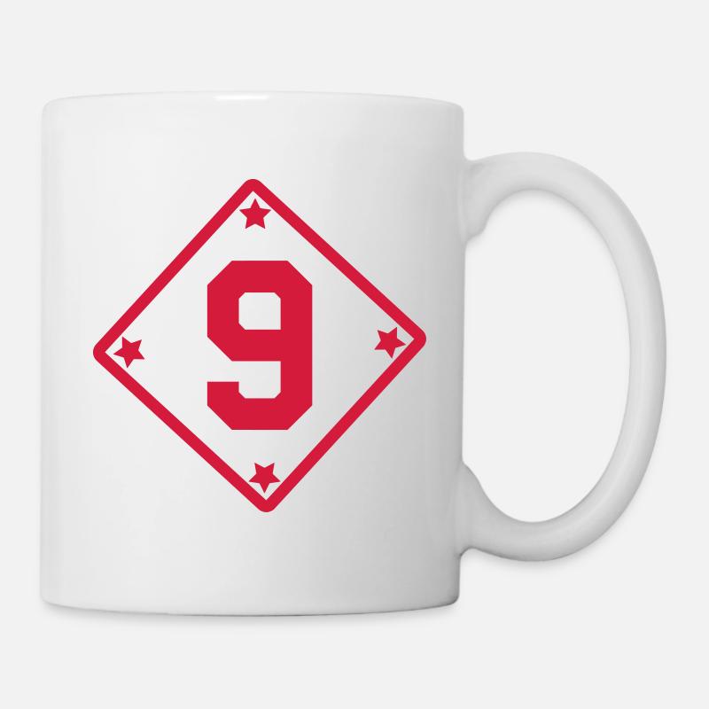 *** 9 *** - Tasse - Weiß
