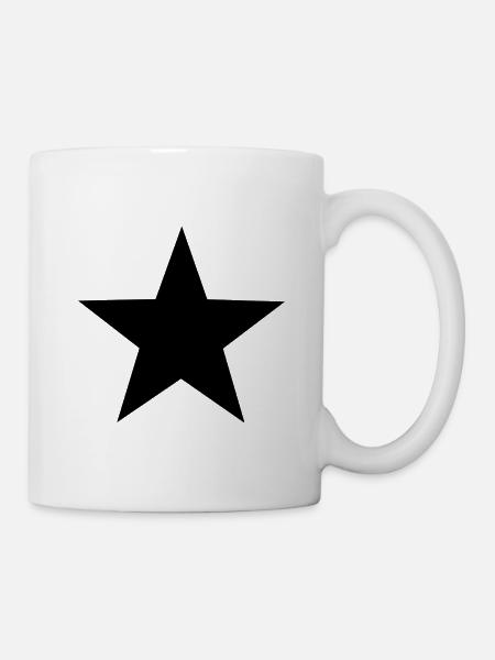 étoile noire, étoile noire - Mug blanc - blanc