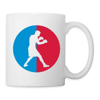 Boxen - Boxer - Tasse - Weiß - Rechts
