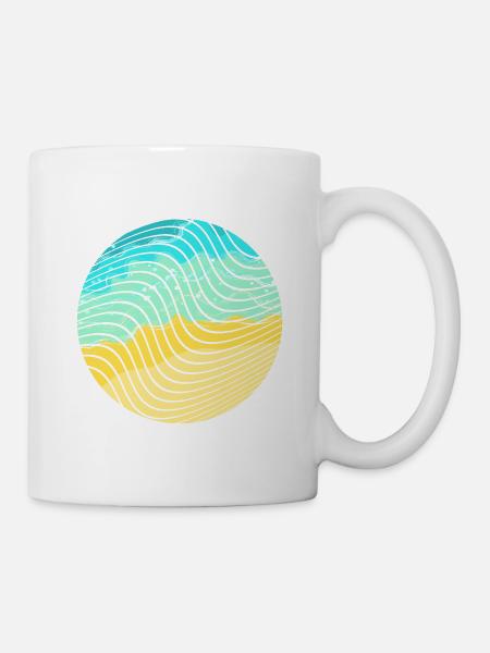 Beach wave - Mug - white