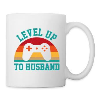 Niveau supérieur au mari Nous avons décidé de la mariée pour toujours - Mug blanc - blanc - Droite