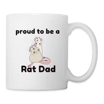 Papa rat - Mug blanc - blanc - Droite