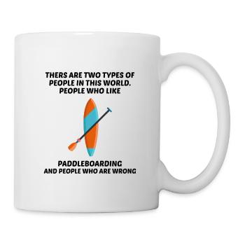 Paddleboarding Paddleboard Paddle Water sports - Mug - white - Right