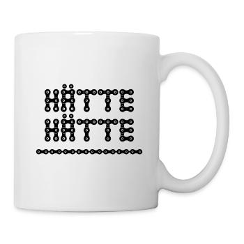 Hätte Hätte Fahrradkette - Tasse - Weiß - Rechts
