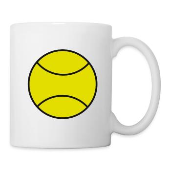 Tennis tennis lovers tennis racket tennis - Mug - white - Right