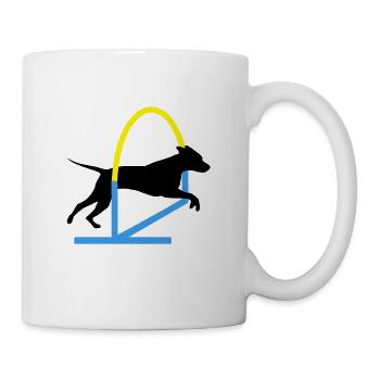 Hoopers dog sport - Mug - white - Right