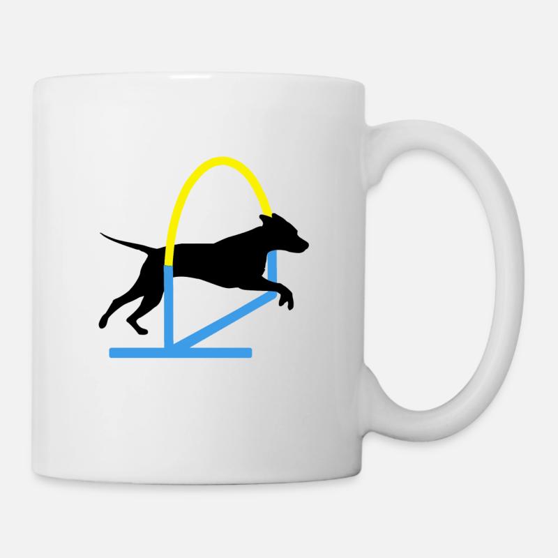 Sport de chien Hoopers - Mug blanc - blanc