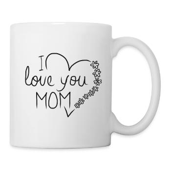Mom love mom baby mothers day mom mum gift - Mug - white - Right