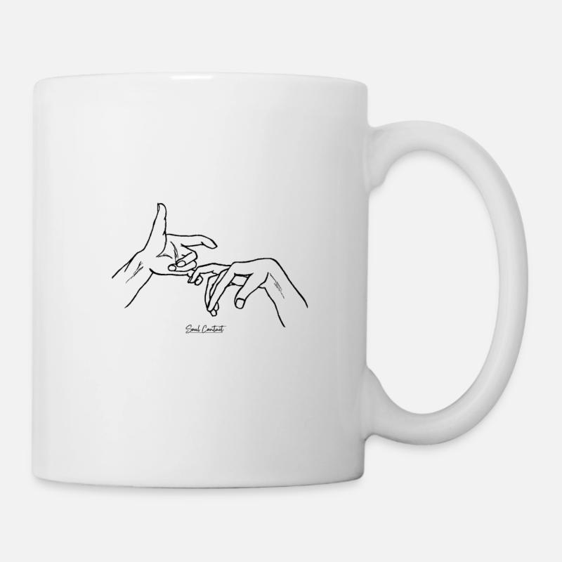 soul contact - Mug blanc - blanc