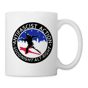 Antifascist Action - Good Night Alt-Right - Mug - white - Right