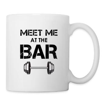 Bodybuilding Fitness Workout Gym Lustiges Geschenk - Tasse - Weiß - Rechts