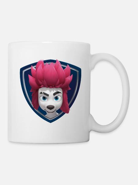 100% Wolf Freddy Portrait - Mug - white