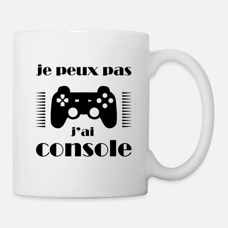 JE PEUX PAS J'AI CONSOLE - Mug blanc - blanc
