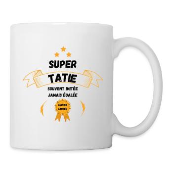 Super tatie, imitée jamais égalée / famille - Mug blanc - blanc - Droite