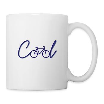 Cool bike ride cyclist sport gift - Mug - white - Right