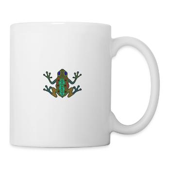 Aboriginal Art Frog - Mug - white - Right