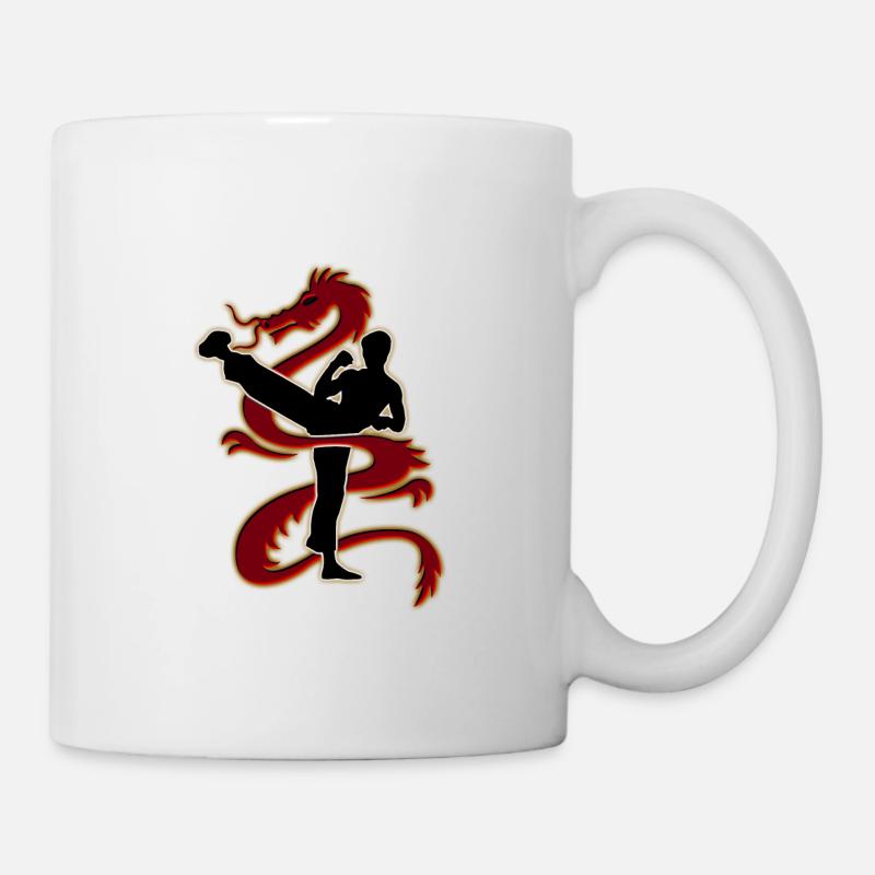 Sei Drache, mein Freund! - Tasse - Weiß