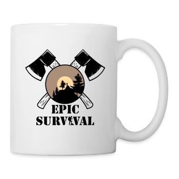 epic survival - Mug - white - Right