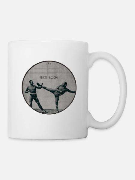 Boxe Francaise - Savate - Mug blanc - blanc