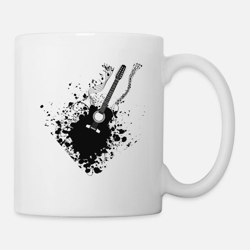 Guitar - Mug - white