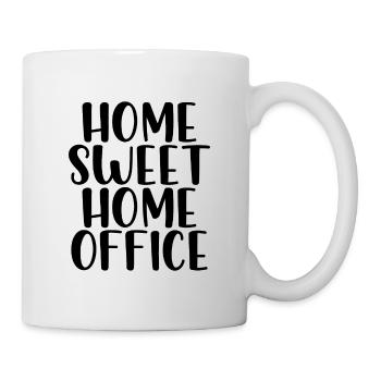 Home sweet home office - Tasse - Weiß - Rechts