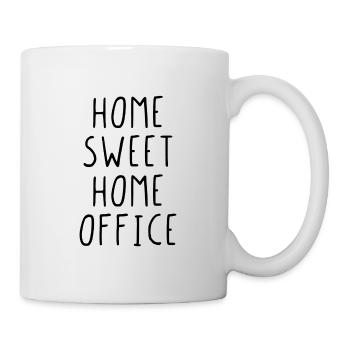 Home sweet home office - Tasse - Weiß - Rechts