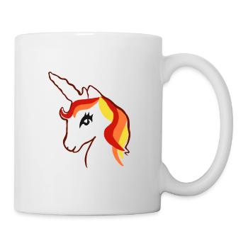 Einhorn Mädchen Geschenk Unicorn Einhörner Tier - Mug blanc - blanc - Droite