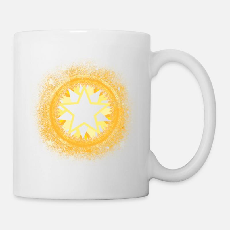 Stern - Tasse - Weiß