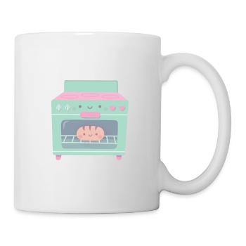 Bun In The Oven For Expecting Mums - Mug - white - Right
