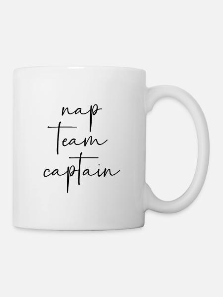 Nap Team Captain - Tasse - Weiß