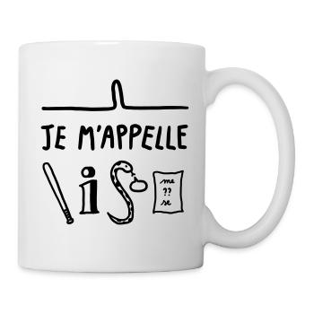 BAPTISTE - Mug blanc - blanc - Droite