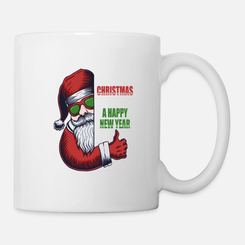 Santa - Tasse - Weiß