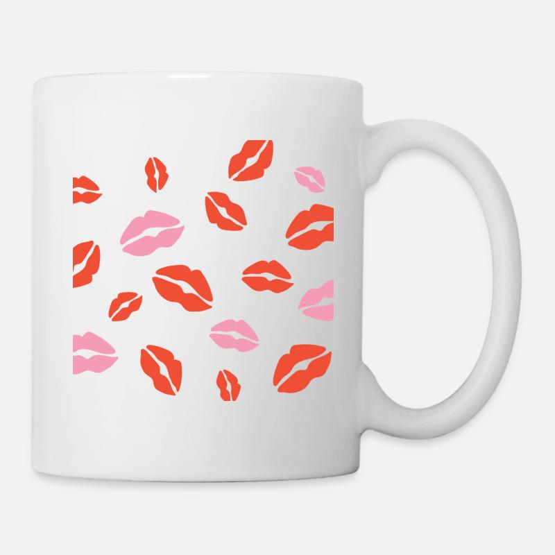 Plein de bisous - Mug blanc - blanc