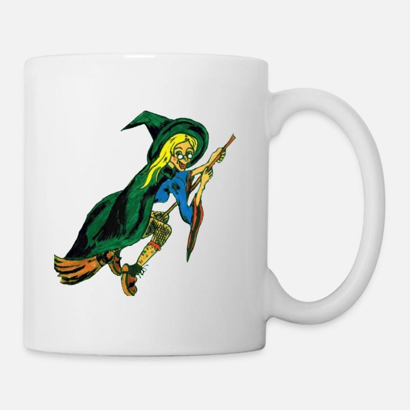 Brockenhexe - Tasse - Weiß