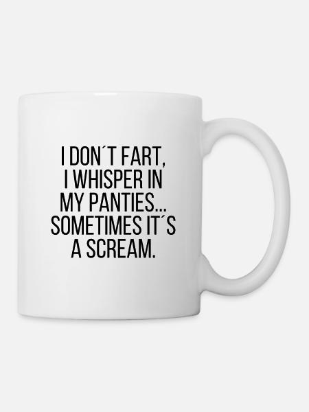 Je suis fart... - Mug blanc - blanc