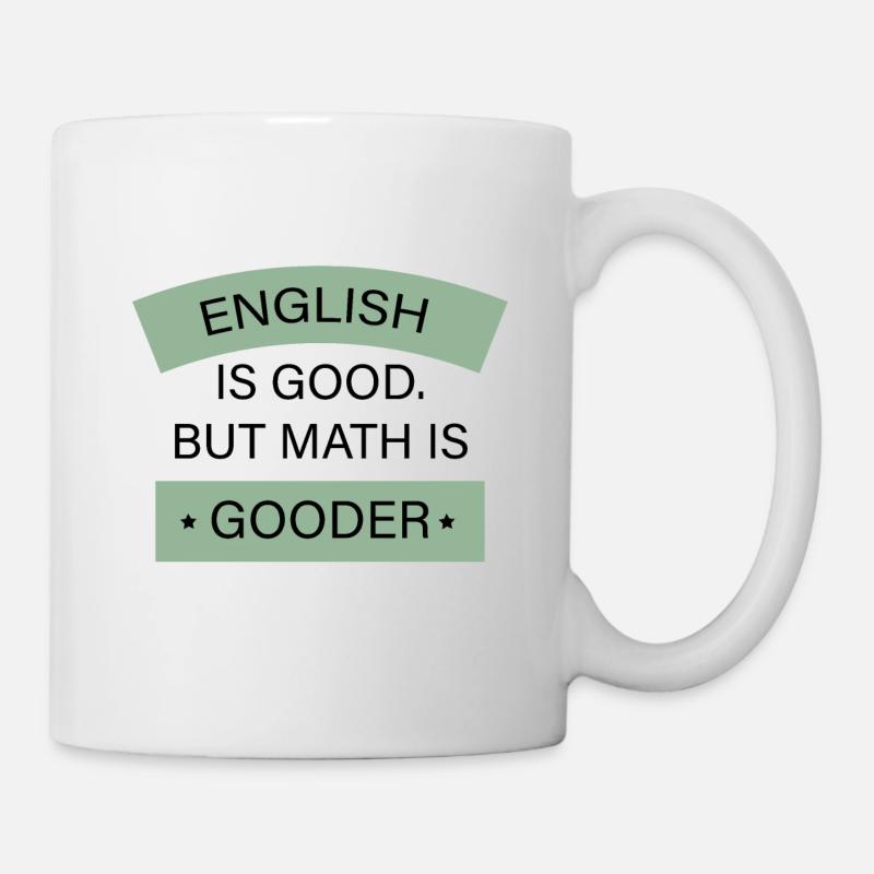 Math teacher, teacher - Mug - white