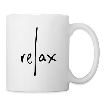 relax holiday-ready relaxed chill out cool - Mug - white - Right