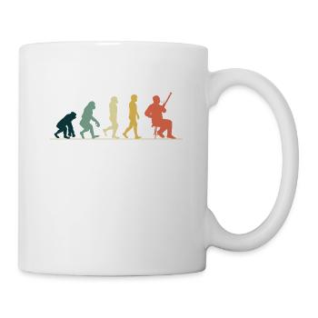 Basson Band Player Instrument de Musique Vintage - Mug blanc - blanc - Droite