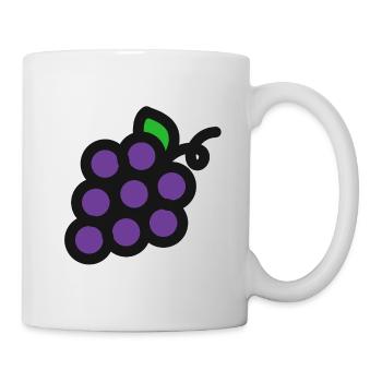 Grapes Gift Fruit Healthy Vegan Fruit Grape - Mug - white - Right